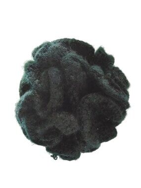 Black Carnation Boutonniere Lapel Pin hand knitted